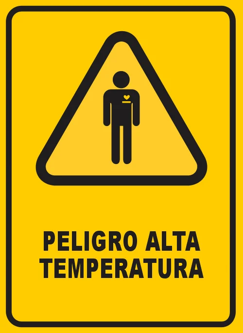 Peligro alta temperatura