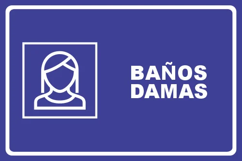 BAÑOS DAMAS