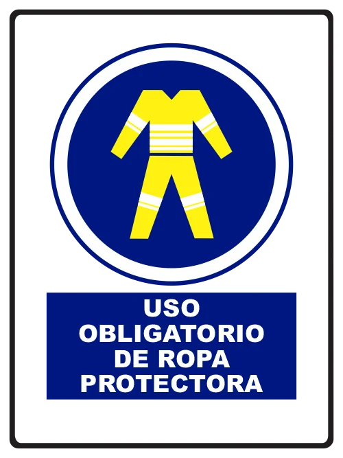 USO OBLIGATORIO DE ROPA